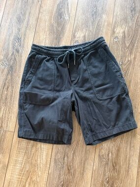 Athleta Women's Drawstring Bermuda Shorts - Charcoal Black